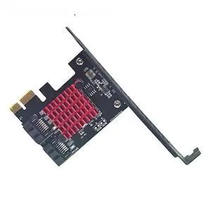 FOR PCIe to 2 Ports SATA 3 III 3.0 6Gbps SSD Adapter PCI-e PCI Express x1 Controller Board Expansion Card Support x4 x6 x8 x16 Riser FOR PCIe to 2 Ports SATA 3 III 3.0 6Gbps SSD Adapter PCI-e PCI Express x1 Controller Board Expansion Card Support x4 x6 x8 x16 Riser