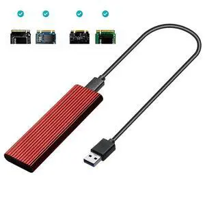 FOR M2 SSD Case NVME Enclosure M.2 to USB SSD Adapter for NVME PCIE NGFF M.2 SATA SSD M/B+M Key 2230/2242/2260/2280 M2 Dual Protocol FOR M2 SSD Case NVME Enclosure M.2 to USB SSD Adapter for NVME PCIE NGFF M.2 SATA SSD M/B+M Key 2230/2242/2260/2280 M2 Dual Protocol