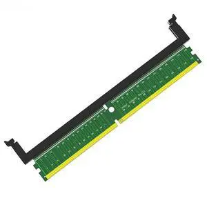 FOR DDR5 U-DIMM 288Pin Adapter DDR5 Memory Test Memory Protection Card with Short Latch Expansion Board Card for Desktop PC Computer FOR DDR5 U-DIMM 288Pin Adapter DDR5 Memory Test Memory Protection Card with Short Latch Expansion Board Card for Desktop PC Computer