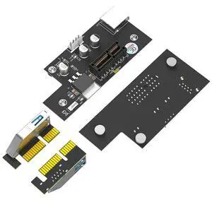 FOR PCI-E PCI Express 1X to 1X Riser Card SATA Power LED Indicator with Magnetic Foot Pads for PCIE X1 Extender USB 3.0 Cable FOR PCI-E PCI Express 1X to 1X Riser Card SATA Power LED Indicator with Magnetic Foot Pads for PCIE X1 Extender USB 3.0 Cable