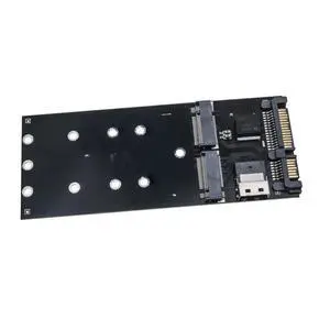 FOR M.2 SATA SSD to SATA + M2 NVME SSD to SFF-8654 Converter 22Pin SATA To M2 Expansion Card for PC Desktop Mainboard M2 SSD Adapter FOR M.2 SATA SSD to SATA + M2 NVME SSD to SFF-8654 Converter 22Pin SATA To M2 Expansion Card for PC Desktop Mainboard M2 SSD Adapter