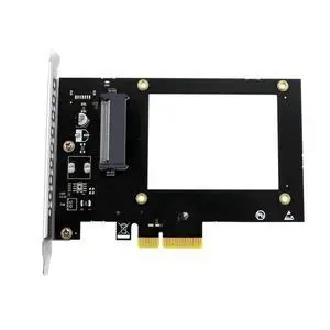 FOR U.2 to PCIE X4 Adapter Riser PCI-E to U.2 SSD Hard Drive Convert Card 4000MB/S PCI Express Gen3.0 4X 8X 16X Slot Universal Board FOR U.2 to PCIE X4 Adapter Riser PCI-E to U.2 SSD Hard Drive Convert Card 4000MB/S PCI Express Gen3.0 4X 8X 16X Slot Universal Board