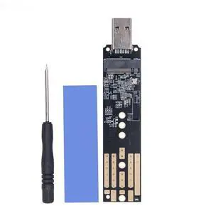 FOR Dual Protocol M.2 SATA/NVME SSD Adapter Convert Card Board JMS581DL Chip M2 to USB 3.1 Type-A Support 2230 2242 2260 2280 M2 SSD FOR Dual Protocol M.2 SATA/NVME SSD Adapter Convert Card Board JMS581DL Chip M2 to USB 3.1 Type-A Support 2230 2242 2260 2280 M2 SSD
