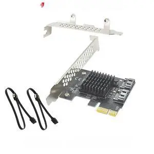 FOR SATA PCI E Adapter 2 Port SATA 3.0 to PCIe X1 Expansion Adapter Card SATA 3 PCI-e PCI Express Converter ASM1061 FOR SATA PCI E Adapter 2 Port SATA 3.0 to PCIe X1 Expansion Adapter Card SATA 3 PCI-e PCI Express Converter ASM1061
