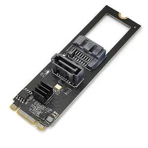 FOR Riser Card NVME to Dual SATA Controller M.2 NVME TO SATA3.0 6G Hard Disk Drive Converter M.2 Key-M PCIE NVME to SATA JMB582 Chip FOR Riser Card NVME to Dual SATA Controller M.2 NVME TO SATA3.0 6G Hard Disk Drive Converter M.2 Key-M PCIE NVME to SATA JMB582 Chip