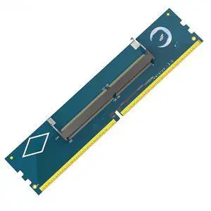 FOR Laptop DDR5 Memory SO-DIMM to PC Desktop DIMM Riser Card Expansion Adapter SO DDR5 to DDR5 U-DIMM Memory Tester Converter for PC FOR Laptop DDR5 Memory SO-DIMM to PC Desktop DIMM Riser Card Expansion Adapter SO DDR5 to DDR5 U-DIMM Memory Tester Converter for PC