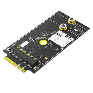 FOR M.2 Key B to M.2 Key A+E Adapter with NANO SIM Card Slot for 3G/4G/5G Module Support 3042/3052 Type Key B M2 Wifi Card Converter FOR M.2 Key B to M.2 Key A+E Adapter with NANO SIM Card Slot for 3G/4G/5G Module Support 3042/3052 Type Key B M2 Wifi Card Converter
