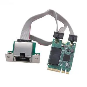 FOR M.2 A+E 2.5Gb Network Adapter RTL8125BG Chip M2 KEY A/E to RJ45 COM Port 2.5G/1000/100Mbps Gigabit Ethernet LAN Network Card FOR M.2 A+E 2.5Gb Network Adapter RTL8125BG Chip M2 KEY A/E to RJ45 COM Port 2.5G/1000/100Mbps Gigabit Ethernet LAN Network Card