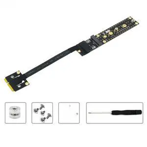 FOR Add On Cards Mini PCIe Male To Key M Female Adapter Mini PCI-E to NVME NGFF M.2 Key M Riser Converter for PCI-E Tester Extender FOR Add On Cards Mini PCIe Male To Key M Female Adapter Mini PCI-E to NVME NGFF M.2 Key M Riser Converter for PCI-E Tester Extender