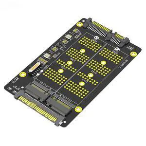 FOR M2 SSD Adapter M.2 NVME M Key to U.2 SFF-8639 M.2 SATA B Key to SATA2.0 2.5" Converter Board Supports 2230 2242 2260 2280 M2 SSD FOR M2 SSD Adapter M.2 NVME M Key to U.2 SFF-8639 M.2 SATA B Key to SATA2.0 2.5" Converter Board Supports 2230 2242 2260 2280 M2 SSD