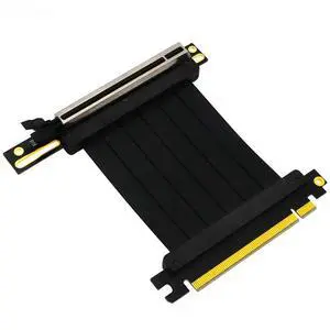 FOR PCIe 3.0 X16 Riser Extender 8Gbps PCI Express 16X to 16X Flexible Cable 90 Degrees with 3.3V 12V Power LED for GUP Graphics Card FOR PCIe 3.0 X16 Riser Extender 8Gbps PCI Express 16X to 16X Flexible Cable 90 Degrees with 3.3V 12V Power LED for GUP Graphics Card