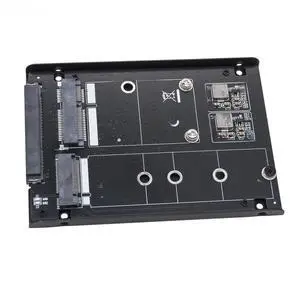 FOR M.2 SATA SSD + mSATA SSD JBOD Riser Card with Metal Case M2 B Key mSATA to SATA 3.0 6G Adapter External Mobile SSD Enclosure Box FOR M.2 SATA SSD + mSATA SSD JBOD Riser Card with Metal Case M2 B Key mSATA to SATA 3.0 6G Adapter External Mobile SSD Enclosure Box