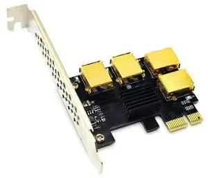 FOR Hot PCIE PCI-E PCI Express Riser Card 1x to 16x 1 to 4 USB 3.0 Slot Multiplier Hub Adapter For Devices FOR Hot PCIE PCI-E PCI Express Riser Card 1x to 16x 1 to 4 USB 3.0 Slot Multiplier Hub Adapter For Devices