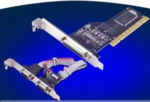 FOR 2 Port RS-232 Serial COM & 1 Port Printer Parallel LPT Port to PCI Adapter Converter FOR 2 Port RS-232 Serial COM & 1 Port Printer Parallel LPT Port to PCI Adapter Converter