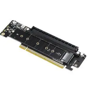 FOR PCI Express 4.0 X16 to X16 Slot + 2Port M.2 NVME PCI-E Split VROC Card M KEY NVME RAID Card for 2230 2242 2260 2280 22110 M2 SSD FOR PCI Express 4.0 X16 to X16 Slot + 2Port M.2 NVME PCI-E Split VROC Card M KEY NVME RAID Card for 2230 2242 2260 2280 22110 M2 SSD