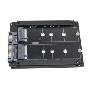 FOR JBOD SSD Adapter M.2 B+M Key to SATA3.0 6G 2.5" Adapter Riser Card Converter with Metal Case for 2230 2242 2260 2280 M2 SATA SSD FOR JBOD SSD Adapter M.2 B+M Key to SATA3.0 6G 2.5" Adapter Riser Card Converter with Metal Case for 2230 2242 2260 2280 M2 SATA SSD