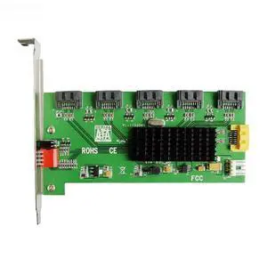 FOR Raid Controller 1 to 5 Port SATA 2.0 RAID Card Support SATA HDD RAID 0/1/5/10 SATA Port Multiplier Bracket Mount Easy Dip Switch FOR Raid Controller 1 to 5 Port SATA 2.0 RAID Card Support SATA HDD RAID 0/1/5/10 SATA Port Multiplier Bracket Mount Easy Dip Switch