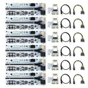FOR 6PCS VER012 PCIE Riser PCI Express X16 USB 3.0 Express Cable VER012MAX GPU Riser For Video Card Riser PCI-E For FOR 6PCS VER012 PCIE Riser PCI Express X16 USB 3.0 Express Cable VER012MAX GPU Riser For Video Card Riser PCI-E For