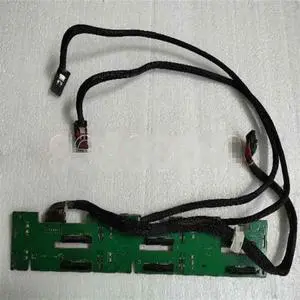 FOR 0W814D W814D R710 6 Bay SAS SATA 3.5 Backplane W814D With Cables FOR 0W814D W814D R710 6 Bay SAS SATA 3.5 Backplane W814D With Cables