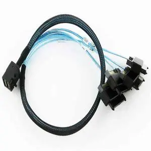FOR 15pcs SFF8643 - 4x SAS 0.5 data cable FOR 15pcs SFF8643 - 4x SAS 0.5 data cable