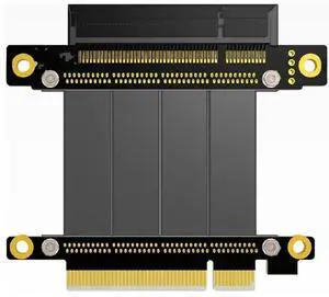 PCIe 3.0 x8 to x8 Cable Male to Female Extension 64G/bps PCI-Express 8x 1U 2U RAID SSD Card Extender Cable Gen3.0