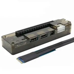 PCI-E Laptop External Independent EXP GDC Graphics Card Dock / PCIe Notebook Docking Station M.2 M Key Interface Version