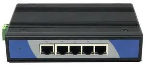 UT-6405 5 port industrial grade non-managed Ethernet switch 10/100Mbps auto negotiation full duplex half duplex Auto MDI/MDI-X