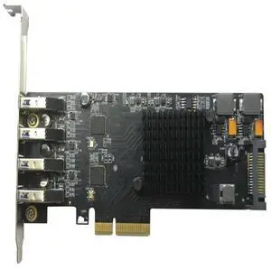 PCIe 3.0 x4 to 4 Ports USB3.2 Gen1 Gen2 Type-A independence port speed up to 5Gbps 10Gbps Host Expansion Controller Card