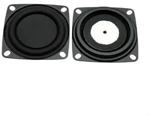 M17B 2PCS 53mm Speakers Passive Bass Woofer Diaphragm Vibrating Plate Loudspeakers Superiorsly Auditory Sound