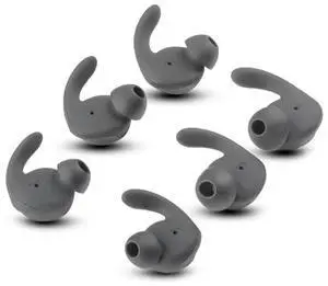Earbud Cover In-Ear Tips Soft Silicone Skin Ear Hook Buds Replacement / AM61 Sport Headset 6Pcs
