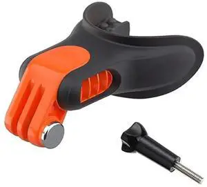 Mouth Mount Kit Surfing Skating Boating Dummy Bite Mouth with Screw 10 9 8 7 6 5 4 3+ 3 2 1 Cameras
