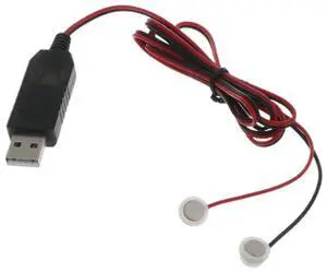 USB Magnetic Charger Cable 3.7V 14500 16340 26650 Smart Rechargeable Charging Line Cord 1m Universal