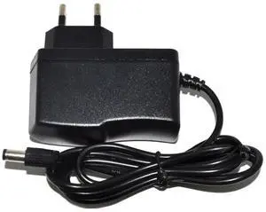 AC Adapter Power Supply Charger Red and White Machine Transformer EU Plug