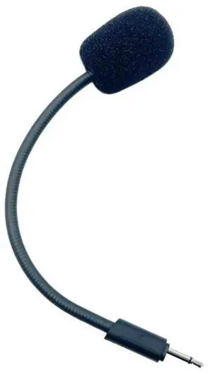 2.5mm phone Replacement Q100 Gaming Headset Detachable Mic Boom Gaming Headsets Mic Boom Accessories