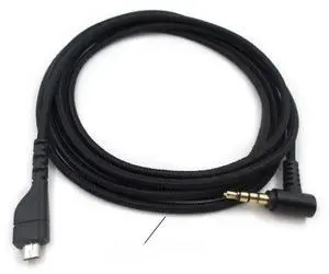 Headphone Stereo Au-dio Cable Extension Cord Steel- Series 3 5 7 Pro Wireless Gaming Headset Replacement
