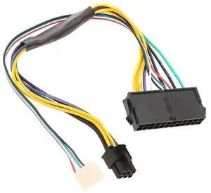 ATX 24pin To 6pin Line PSU Main Power Supply Cable Z230 Z220 Notebook Power Cord 11.8inches 18AWG