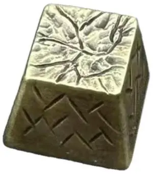 Engraveds Brass Flaw Keycaps Cherrys Key Button Mechanical Keyboards Player 1Keys