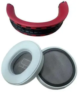 Earpads Ear Cushions Headband Cover Series Wireless Headphones Headsets Earmuffs Enhances Comfort