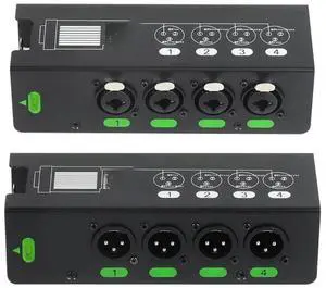 Stage Sound Lighting Adapter to RJ45 Ethernet Cable Extension Over Ethernet Converters Improve Noise Isolation