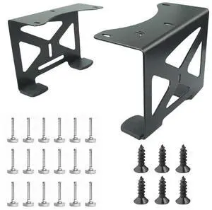 Upgrades Metal Storage Bracket Home Gaming System Desk Accessory Gaming Consoles Holder Metal Desk Organizers Gamers