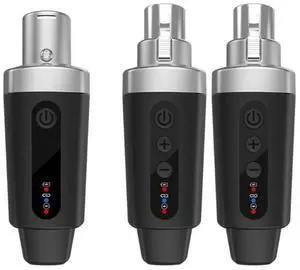 Hifi UHF Wireless phone Transmitter Receiver Set USB 5V Rechargeable phones And Guitars