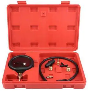 FOR Car Engine Vacuum Fuel &Vacuum Tester Gauge Carburetor Pressure Diagnostics Leakage Tester