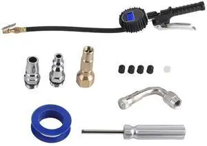FOR Tire Pressure Gauge Inflator 200PSI LCD Digital Display High Accuracy for Car Motorcycle