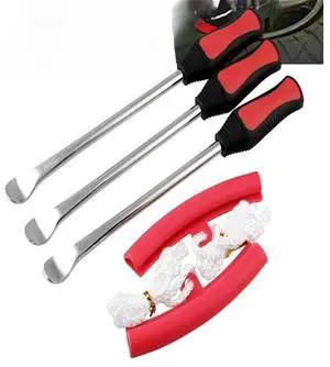 FOR Iron Tire Spoon Set Change Lifting Rod Repair Tool Kit Fits for Motorcycle Bicycle