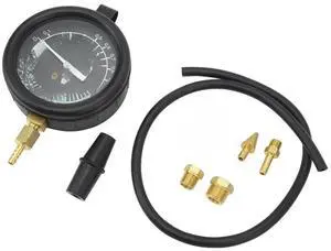 FOR Car Vacuum Fuel Tester Gauge with 14mm 18mm Manifold Fittings Pressure Diagnostics Leakage Tester