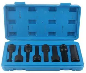 FOR 8Pcs 1/2" Inch Drive Air Allen Hex Key Bit Socket Set H5H19