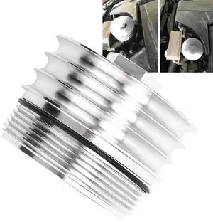 FOR Engine Oil Filter Cooling Housing Aluminum Alloy Silver Replacement for 3 4 Series 330i N20 N54 N55 F30 2.0T