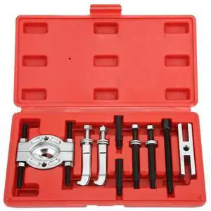 FOR 9pcs Bearing Separator Puller Set Portable Bearing Removal Tool Kit Metal Bearing Splitter
