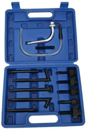 FOR 13 Pcs ATF Gearbox Filling Adapter Carbon Steel Transmission Oil Refill Fluid Refilling Connector Tool