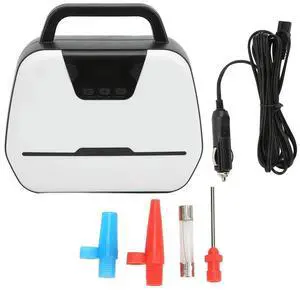 FOR 12V Digital Air Compressor Car Electric Portable Tire Inflator with LED Emergency Light